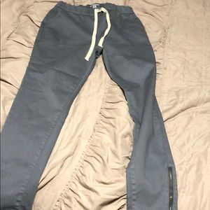 Gray pants